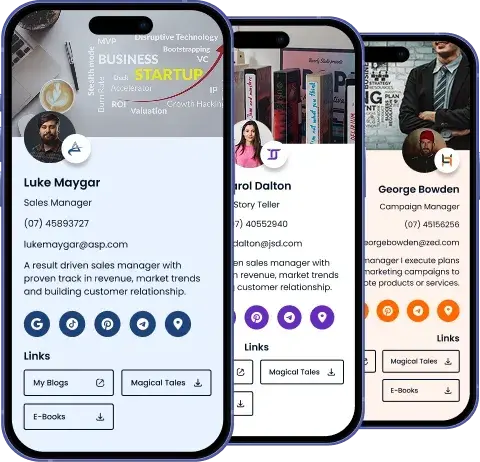 Digitale Visitenkarten für Ihr gesamtes Team